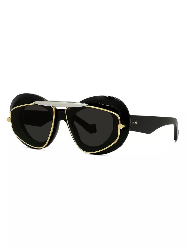 Loewe Double Frame 47MM Geometric Sunglasses 2