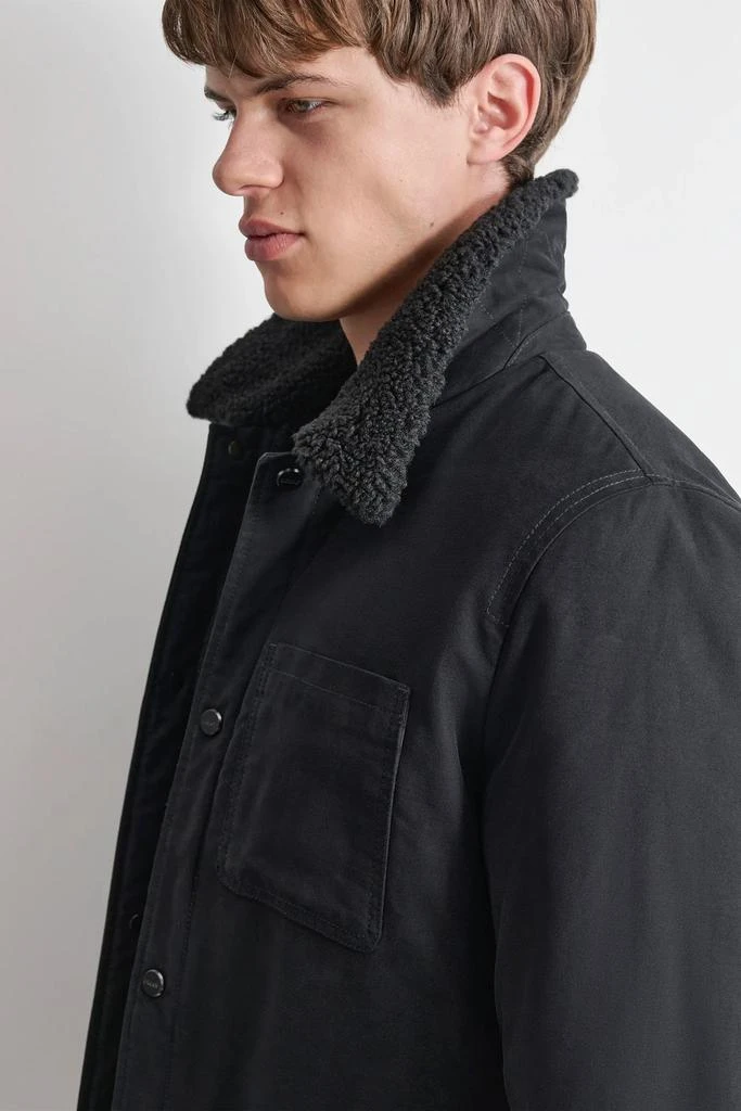 DKNY SHERPA LINED WORKER JACKET 6