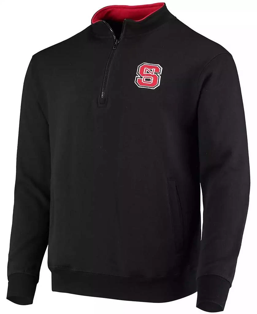 Colosseum Men's NC State Wolfpack Tortugas Logo Quarter-Zip Jacket 4