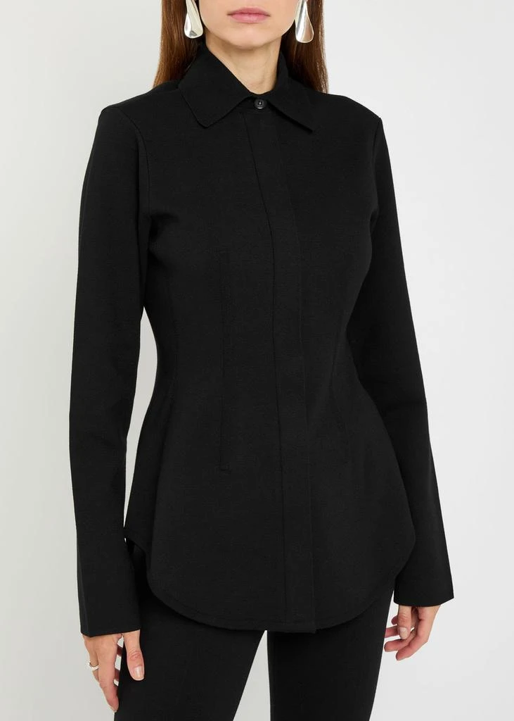 Max Mara Fitted knit shirt 5