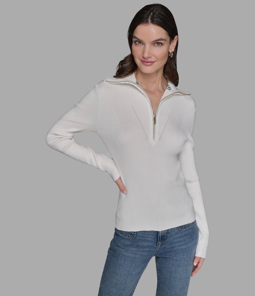 Karl Lagerfeld Paris HALF ZIP SWEATER