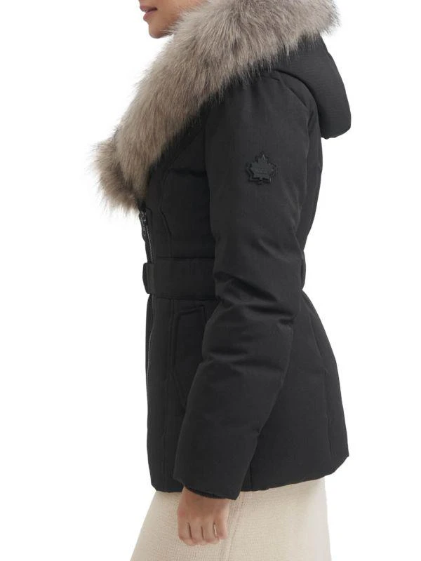 TOBOGGAN CANADA Eva B III Faux Fur Trim Puffer Jacket 4
