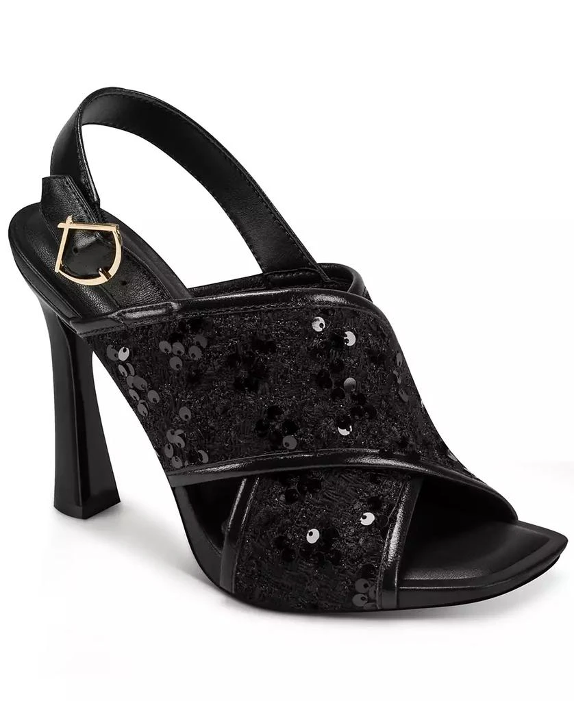 Colbie Crossband Sequin Dress Sandals  On Sale Now with Up to 31% Off |  Discover Exclusive Deals & Savings at BeyondStyle  Authentic Karl  Lagerfeld Paris shoe|women's fashion|sandals with Limited-Time Discounts,