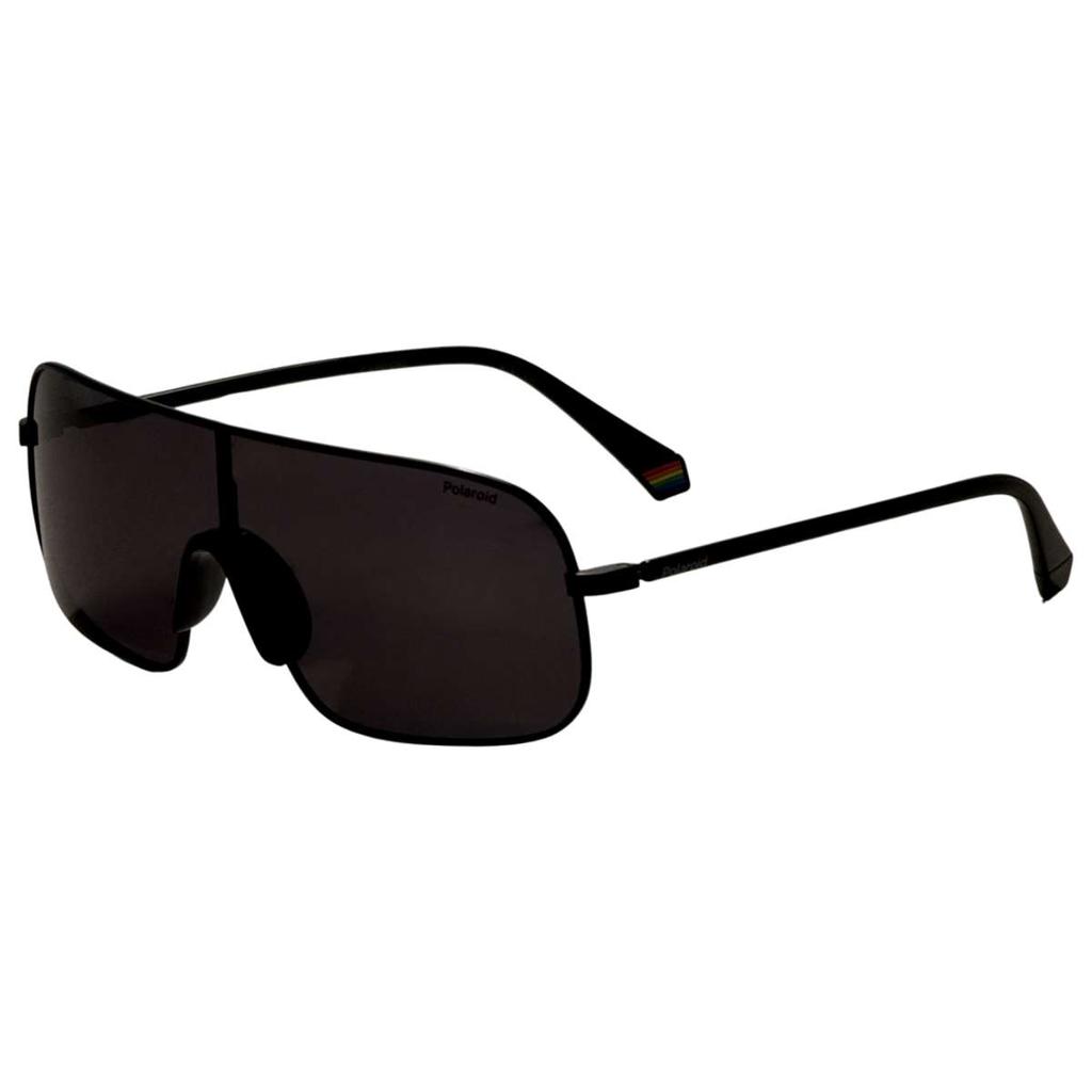Polaroid Polaroid Unisex Black Shield Polarized Sunglasses