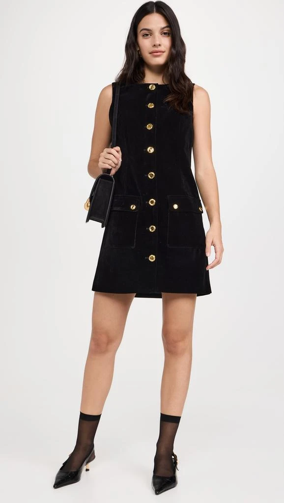 English Factory Velvet Mini Dress 4