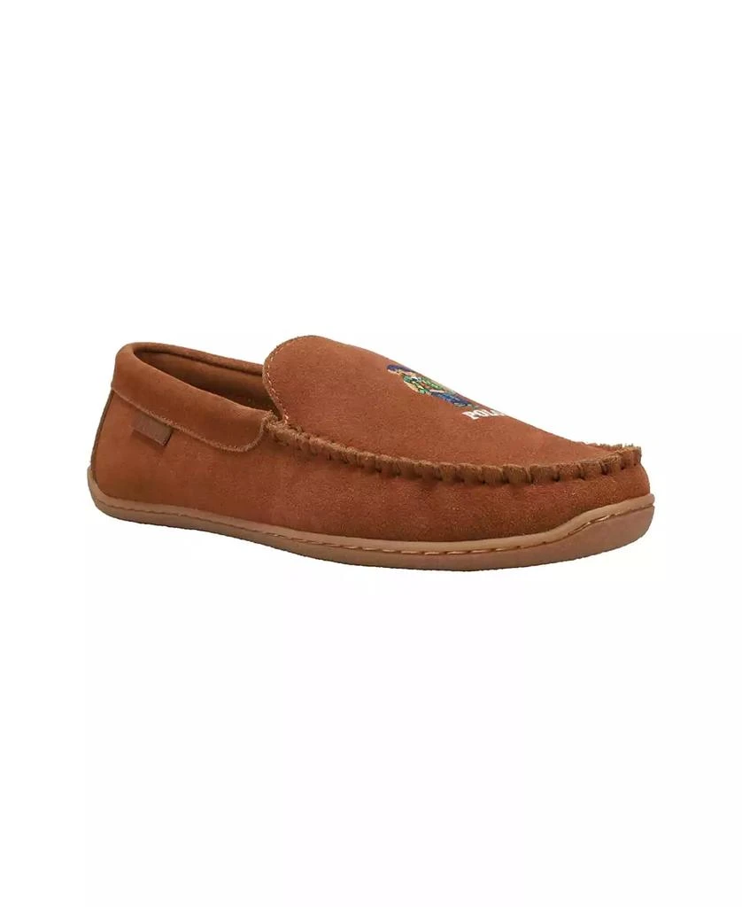 Ralph Lauren Men's Brenan Bear Moccasin Slippers 1