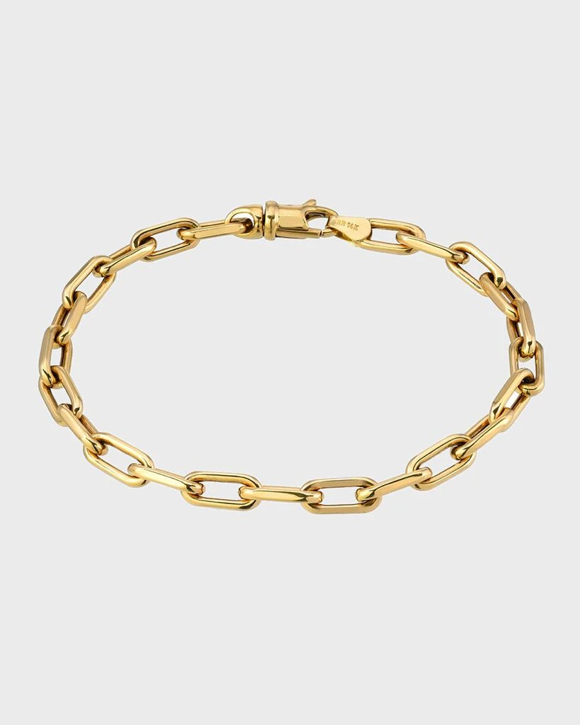 Zoe Lev 14K Large Open Link Bracelet, 7"L 1