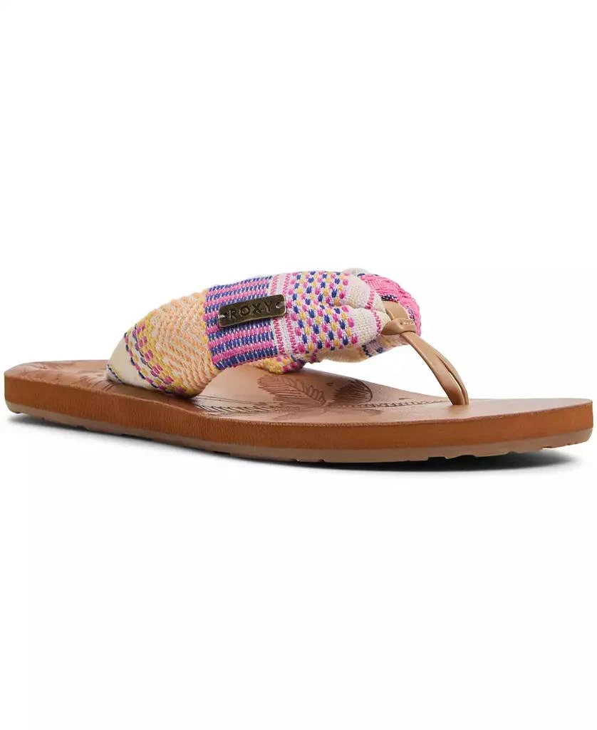 Roxy Women's Tulum Slip-On Flat Sandals 11