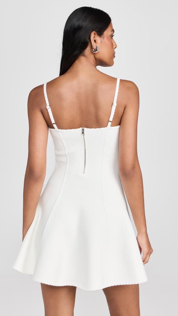 Fleur du Mal Flared Corset Dress