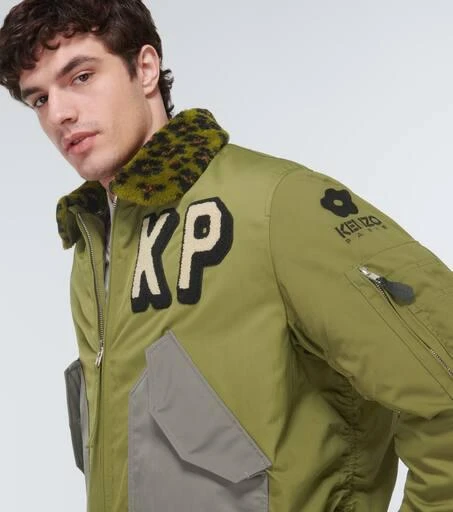 Kenzo Logo bomber jacket 5