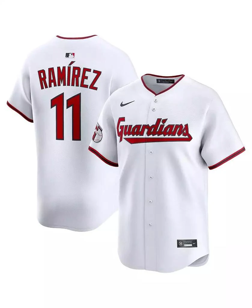 NIKE Men's Jose Ramirez White Cleveland Guardians Home Limited Jersey 1