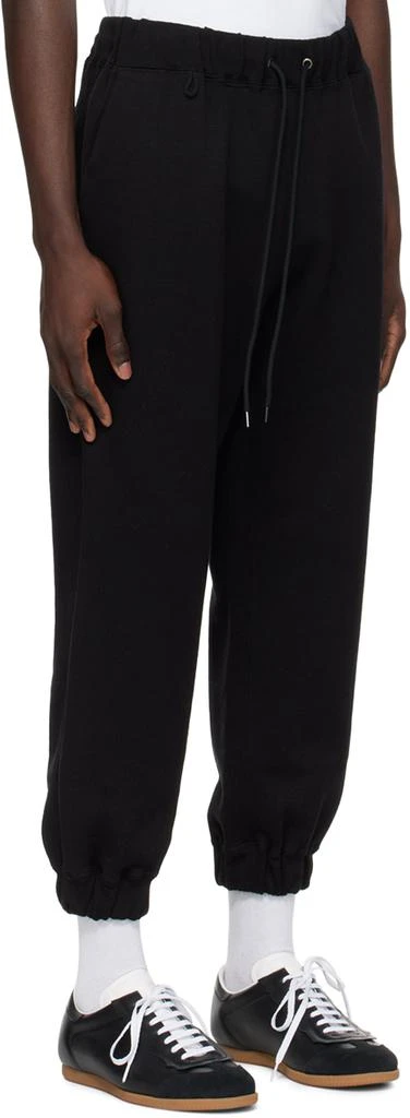 ATON Black Zero Tsuri Urake Sweatpants - Pants - BeyondStyle