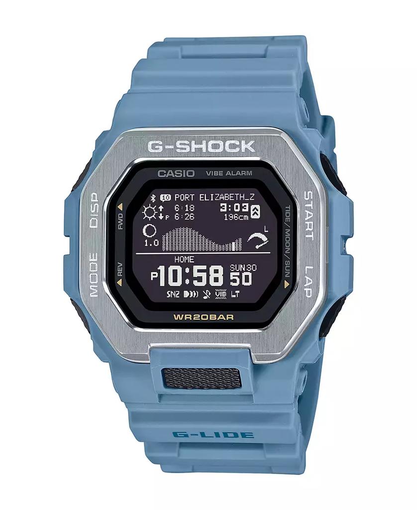 G-Shock Men's Digital Blue Resin Watch, 46mm GBX100-2A