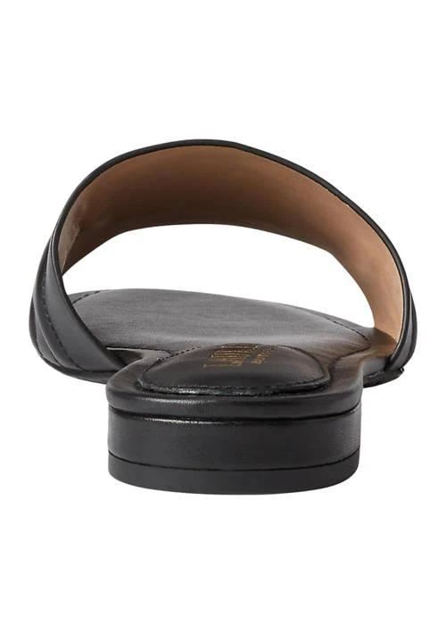 Ralph Lauren Ralph Lauren Alegra Iii Leather Slide Sandals 3