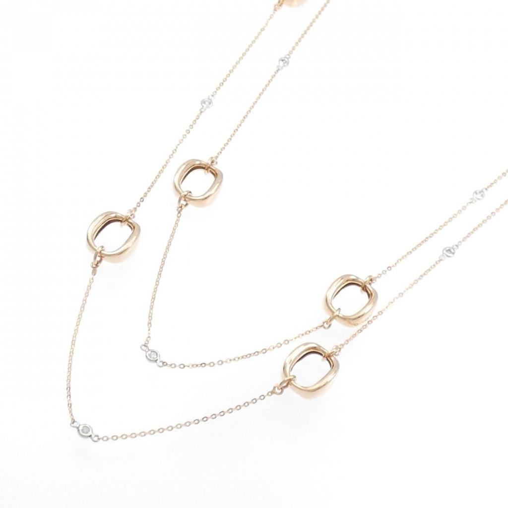 Damiani pink gold (18K) gold (18K) Necklace (Pre-Owned)