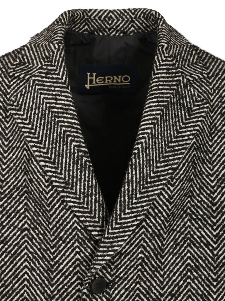 Herno Cappotto Chevron Lana 2