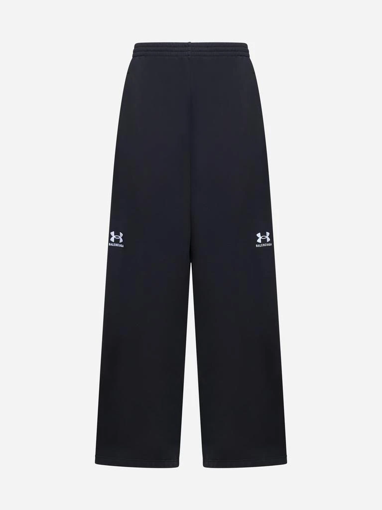 Balenciaga Black Under Armour® Baggy Sweatpants 1