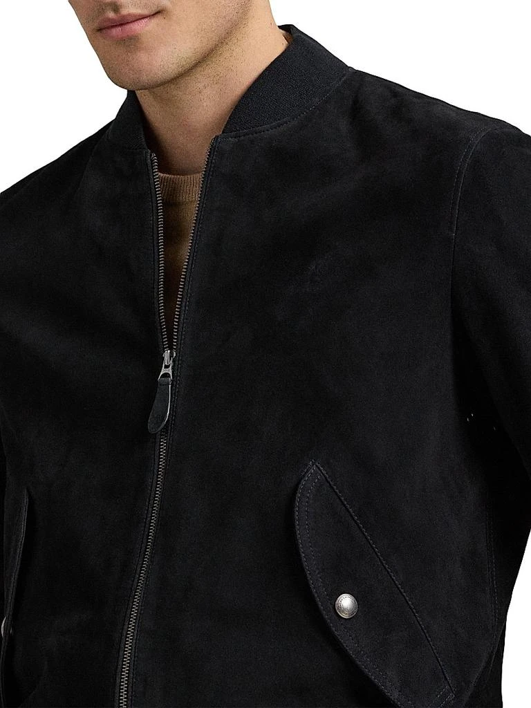 Ralph Lauren Suede Bomber Jacket 5