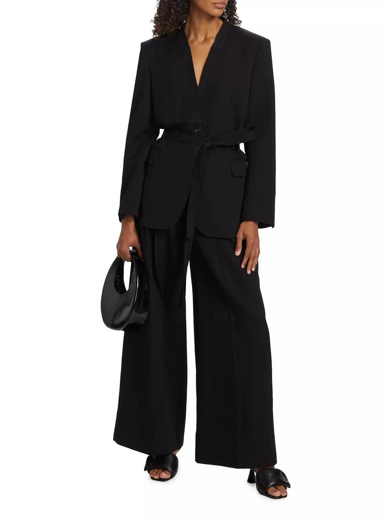 3.1 Phillip Lim Wool-Blend Tie-Waist Blazer 2