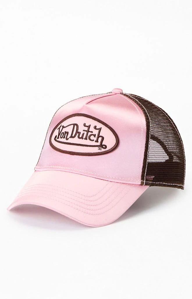 Von Dutch Satin Trucker Hat 4