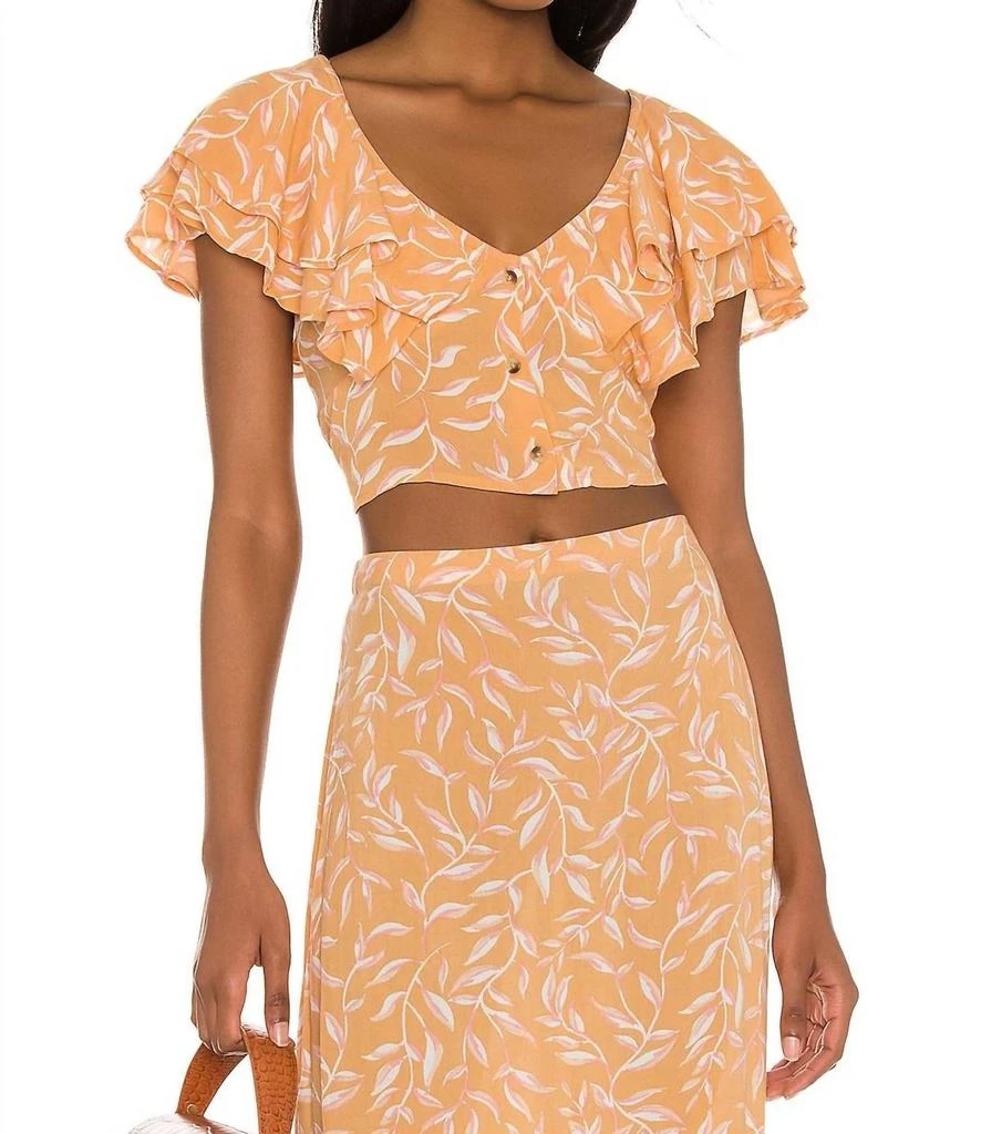 AMUSE SOCIETY Amuse Society - Find Your Light Woven Top 1