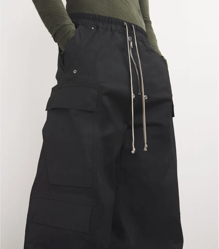 Rick Owens Cotton Cargobela Cargo Trousers 5