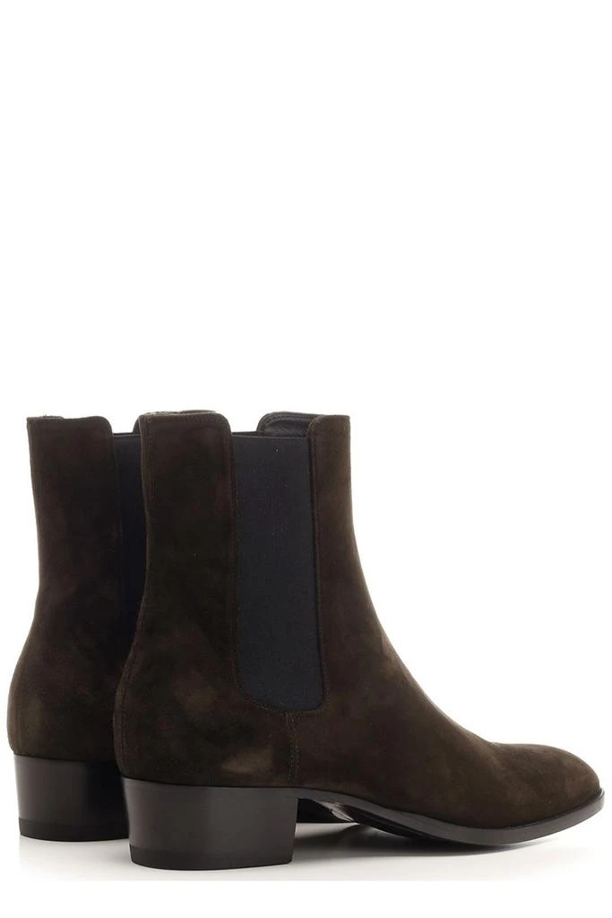 Yves Saint Laurent Saint Laurent Wyatt Block Heel Chelsea Boots 3