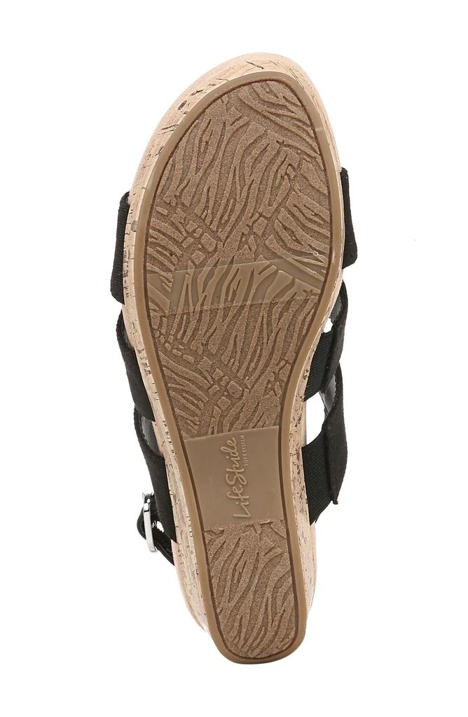 LifeStride Darby Platform Wedge Sandal 7