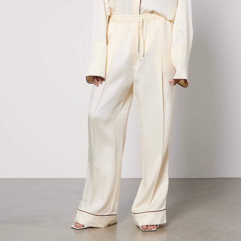 Sleeper Sleeper Pastelle Oversized Jacquard Trousers