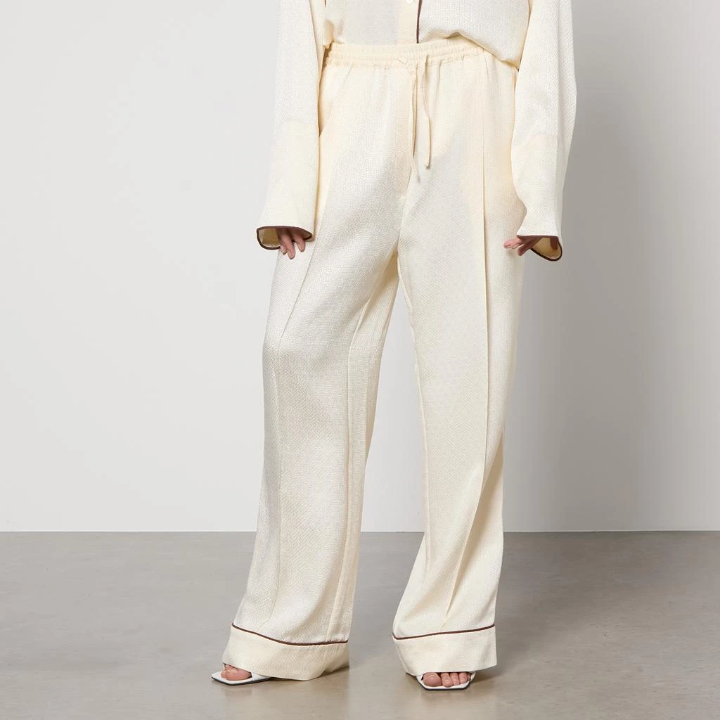 Sleeper Sleeper Pastelle Oversized Jacquard Trousers 1