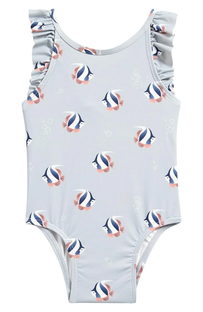 Petit Lem Monarch Print One-Piece Swimsuit 1