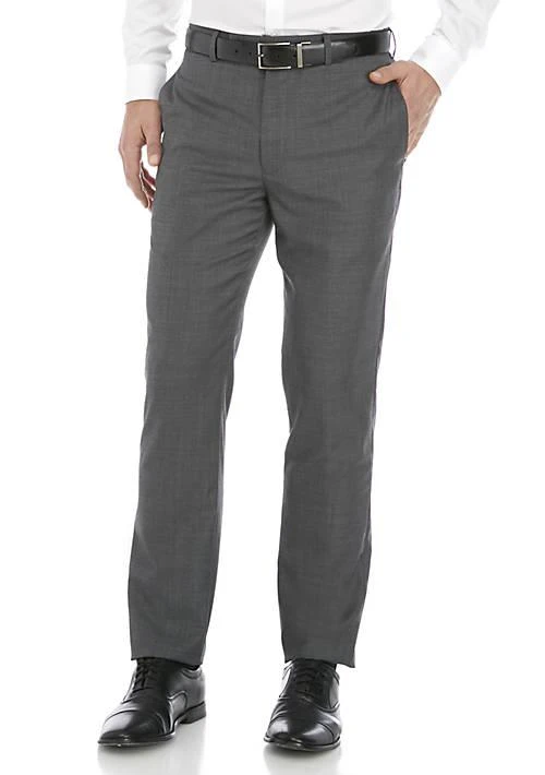 Calvin Klein Klein Gray Sharkskin Suit Separate Pants 1