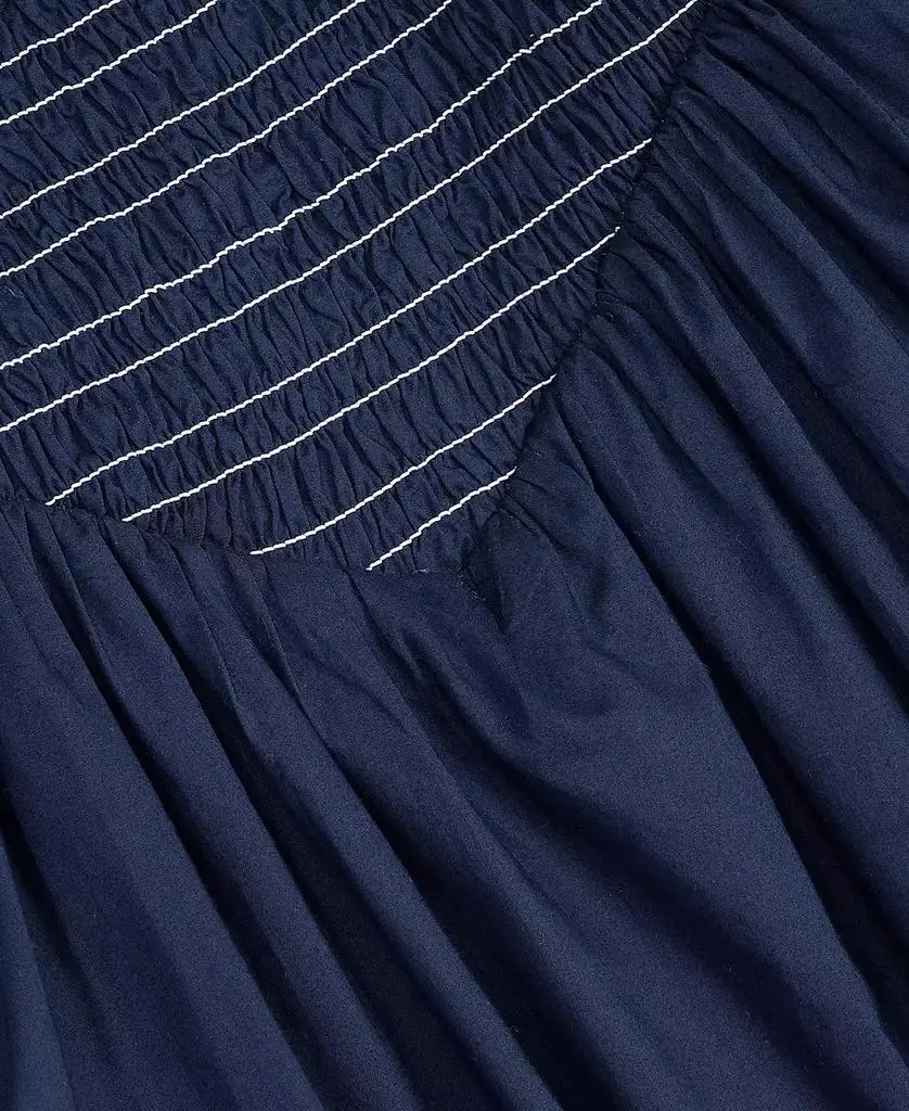 On 34th Women's Cotton Smocked Cross-Back Maxi Dress, Macy's Exclusive 7