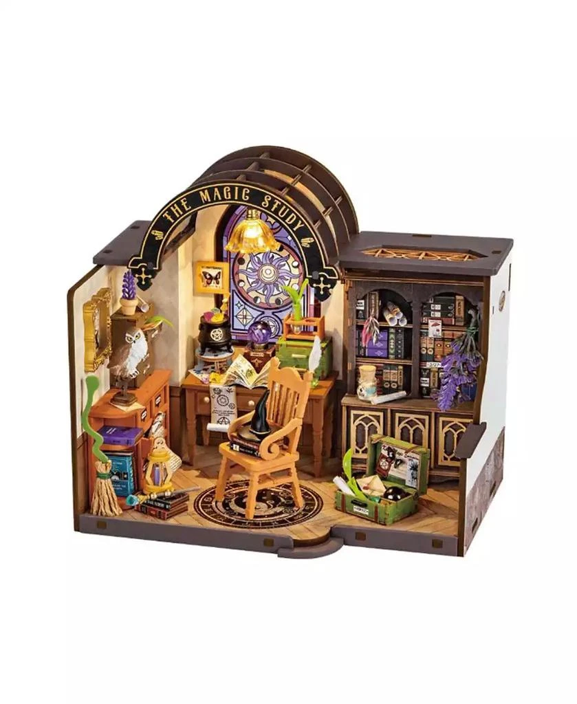 Flash Popup DIY 3D Wood Puzzle: Magic Study 267 pieces