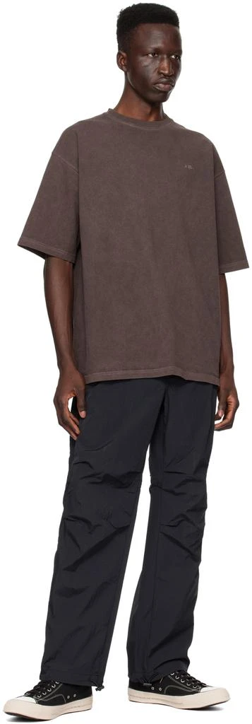 JieDa Brown Overdyed T-Shirt 4