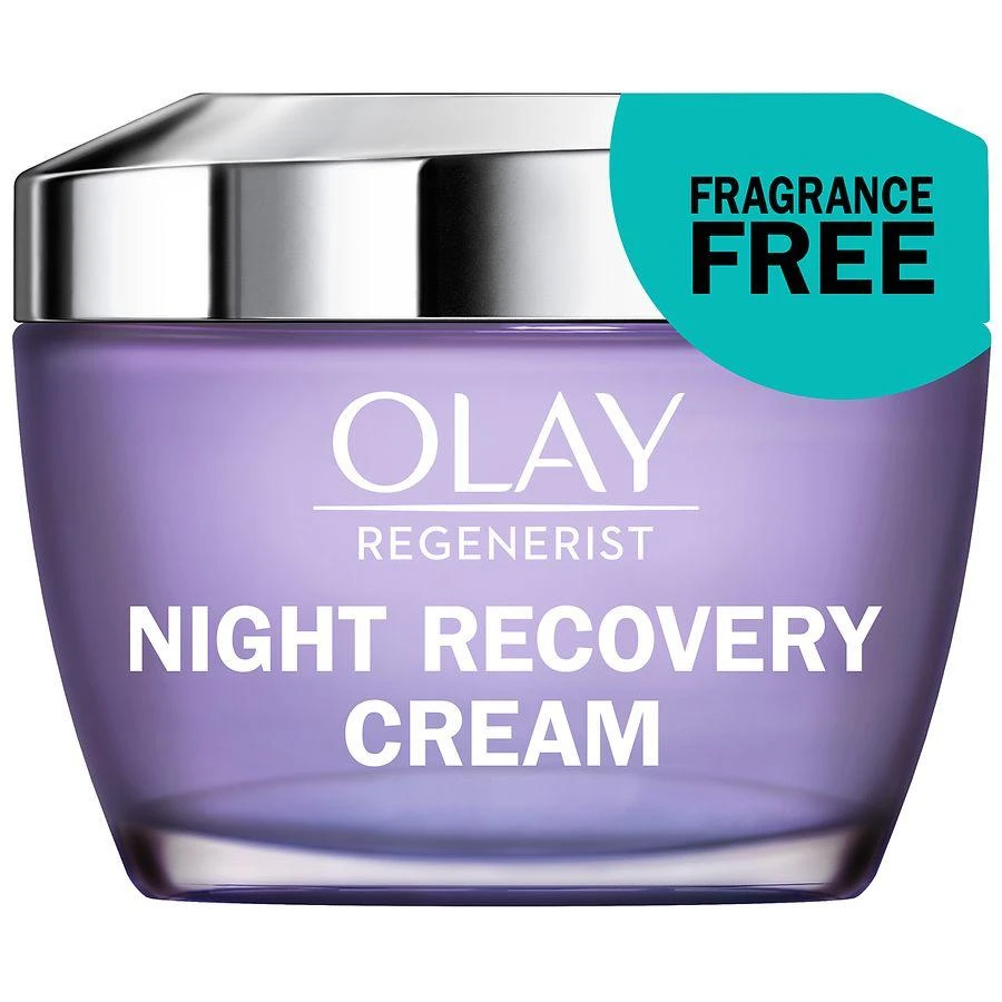 Olay Night Recovery Cream Face Moisturizer No scent 1