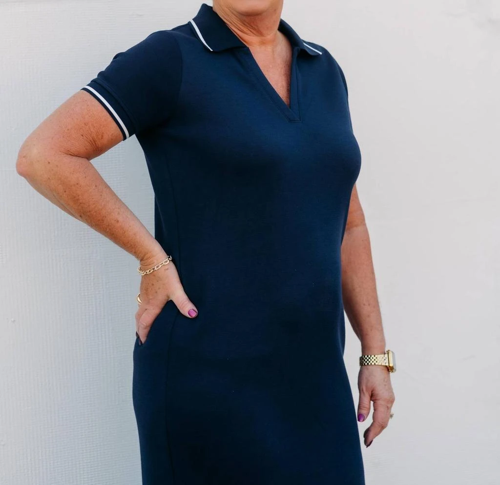 SPANX Spanx - Airessentials Pique Polo Midi Dress 5