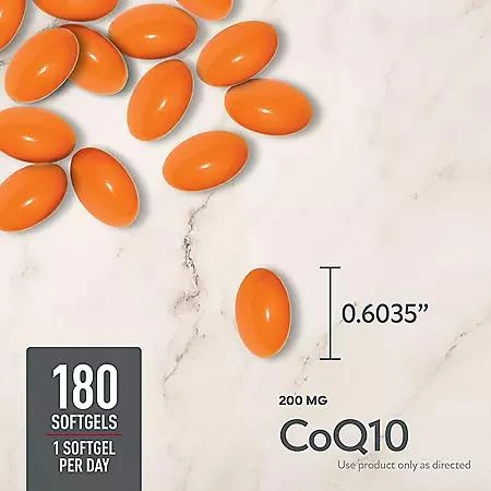 Member's Mark Member's Mark CoQ10 Softgels, 200 mg, 180 ct. 3