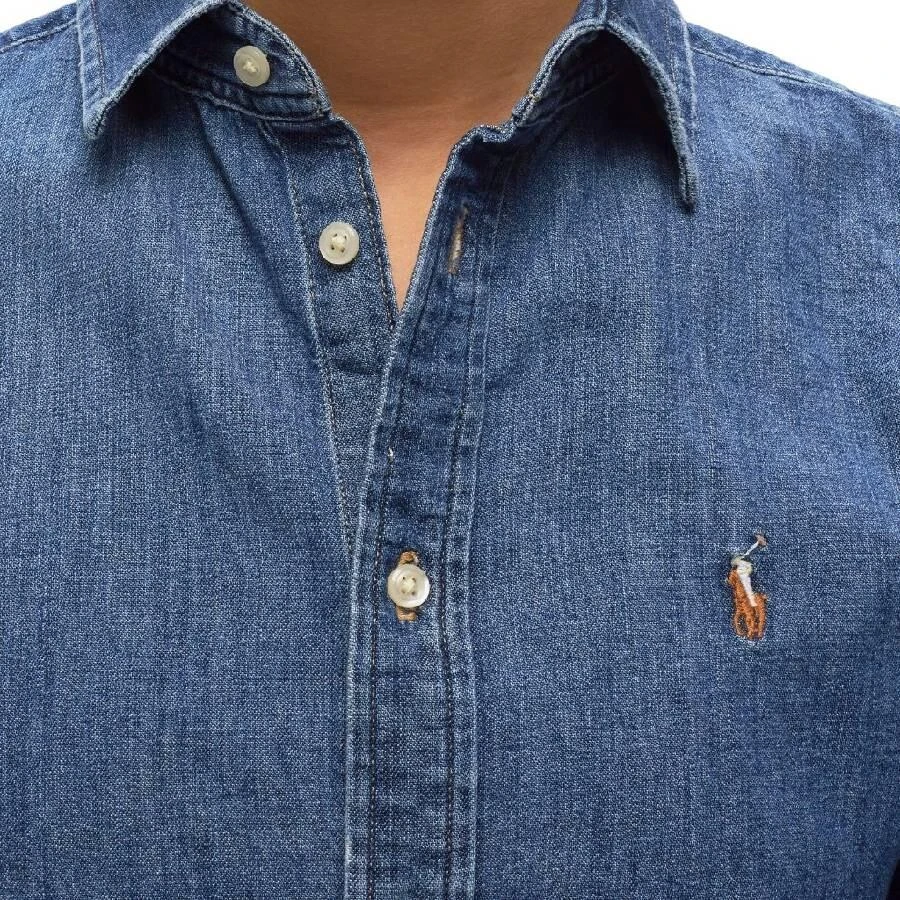 Ralph Lauren Regular Fit Cotton Denim Shirt 2
