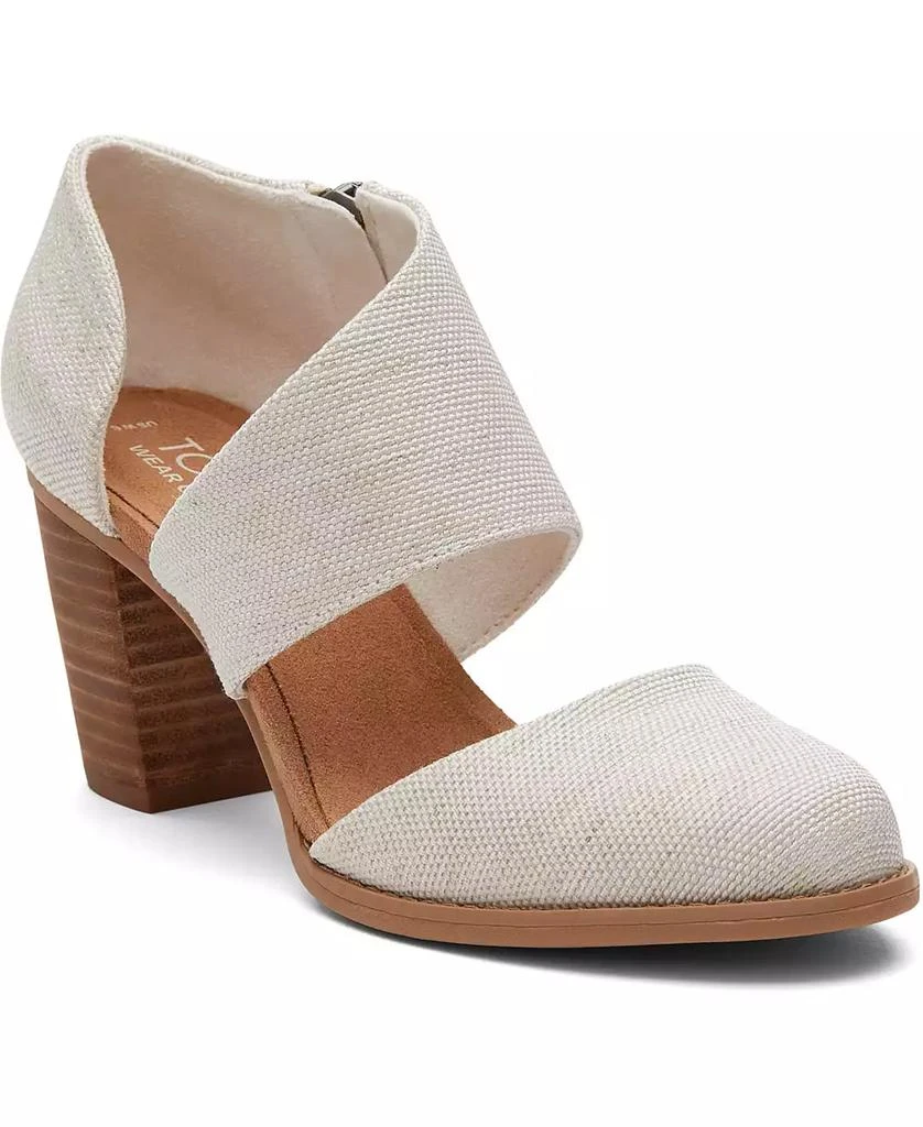 TOMS Women's Milan Closed Toe Heel Sandals 1