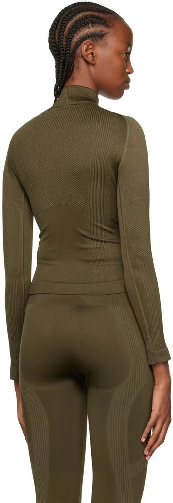 Misbhv Khaki Long Sleeve Sport Top 3