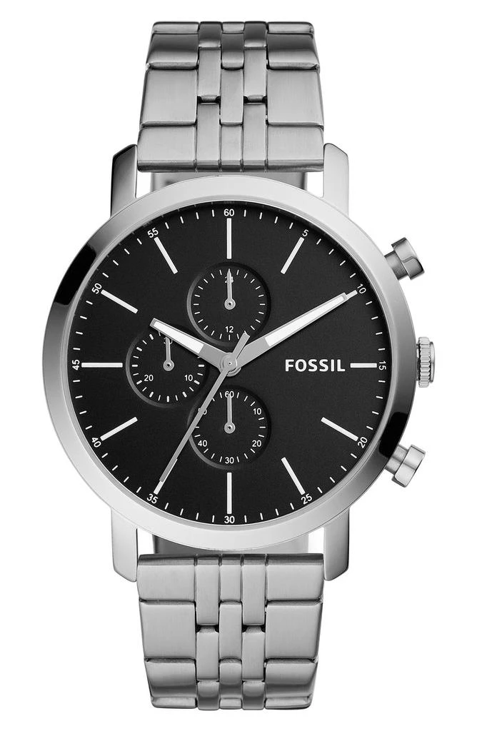 Fossil Men
s Luther Chronograph Watch, 44mm