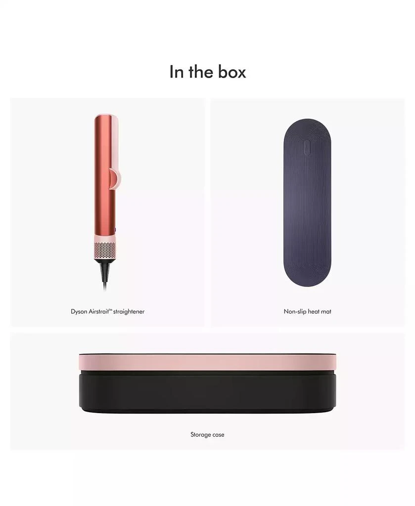 Dyson Special Edition Airstrait Hair Straightener | Strawberry Bronze/Blush Pink 9