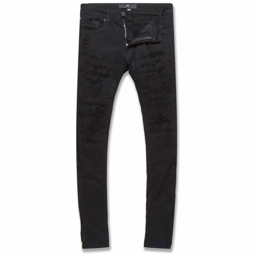 JORDAN CRAIG Men's Ross Pinnacle Denim Jean In Jet Black 4