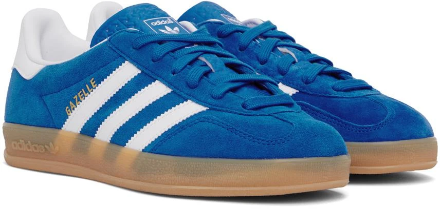 Adidas Blue Gazelle Indoor Sneakers 4