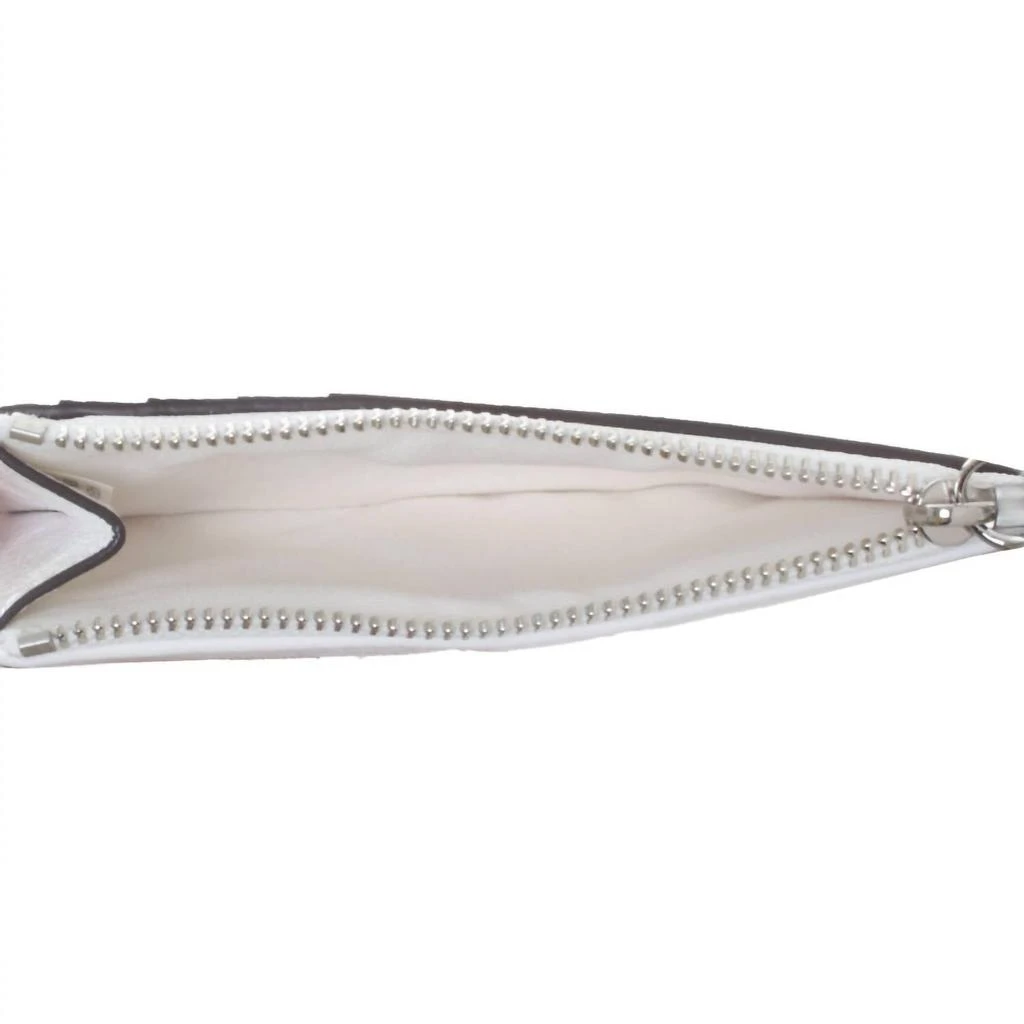 Tory Burch Tory Burch - Women
s Kira Diamond Quilt Distressed Charm Zip Card Case 4