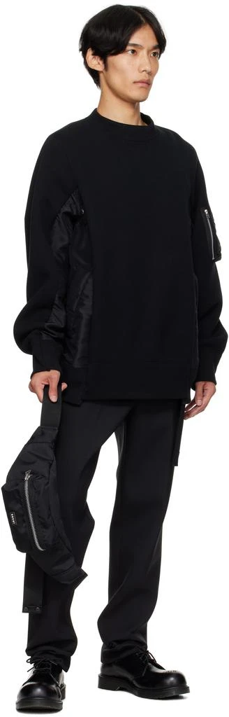 Sacai Black Pocket Belt Bag 4