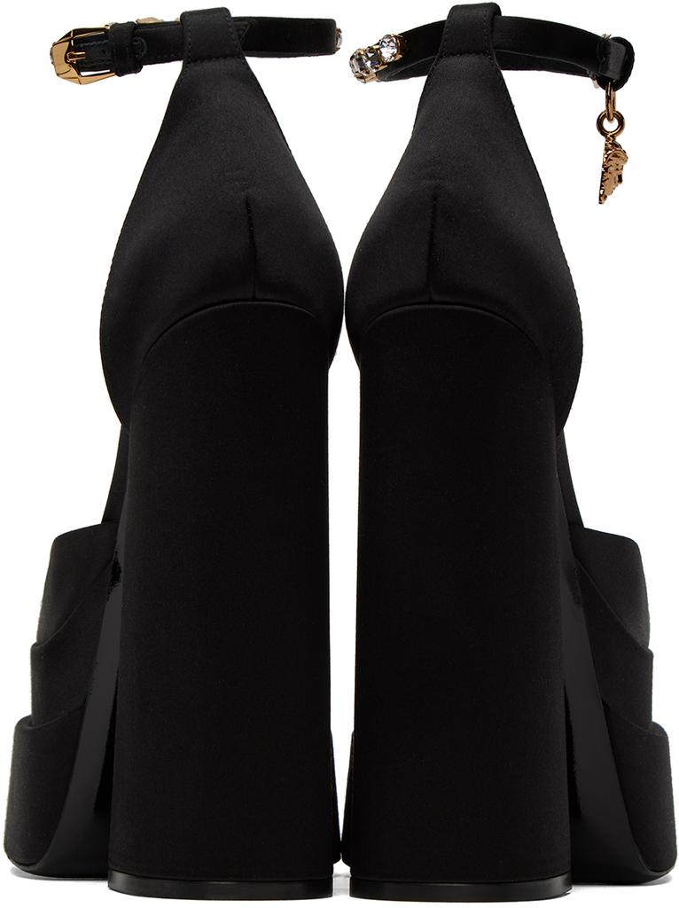 Versace Black Medusa Aevitas Heels