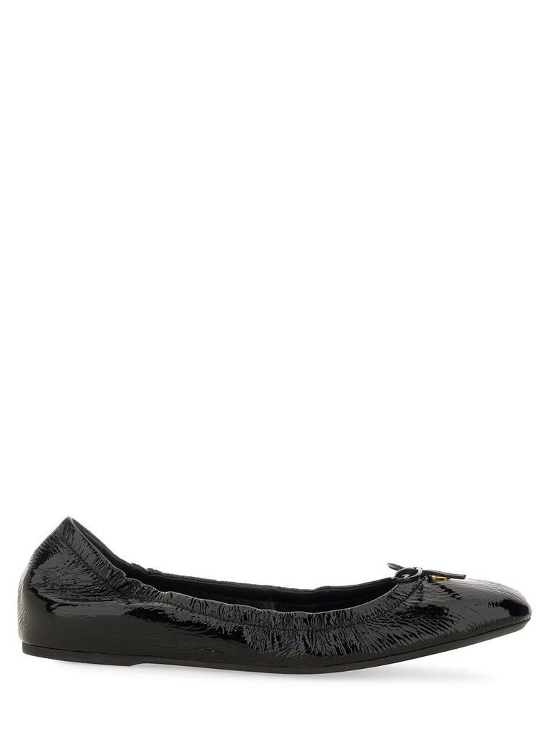 Valentino VLogo Signature Patent Leather Ballerina Flats
