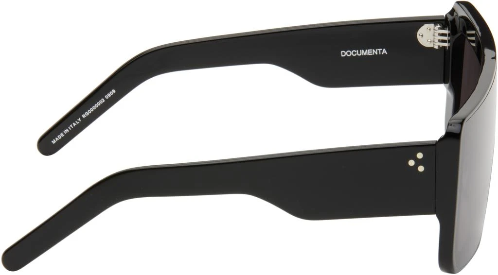 Rick Owens Black Hollywood Documenta Sunglasses 2